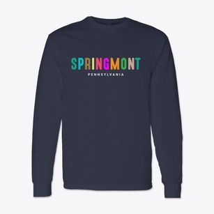 Springmont Pennsylvania Color Pop Classic Long Sleeve T-Shirt