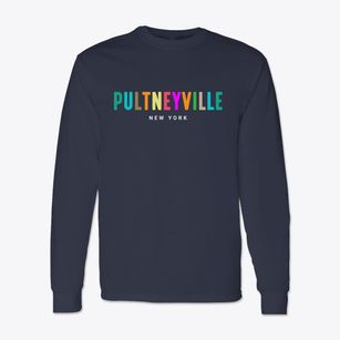 Pultneyville New York Color Pop Classic Long Sleeve T-Shirt
