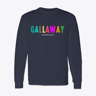 Gallaway Tennessee Color Pop Classic Long Sleeve T-Shirt