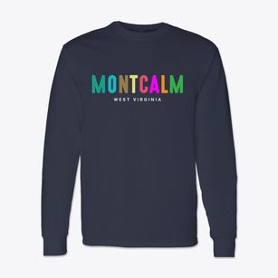Montcalm West Virginia Color Pop Classic Long Sleeve T-Shirt