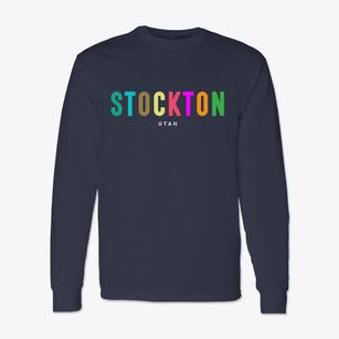 Stockton Utah Color Pop Classic Long Sleeve T-Shirt