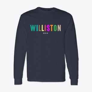 Williston Ohio Color Pop Classic Long Sleeve T-Shirt
