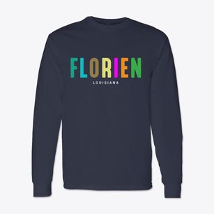 Florien Louisiana Color Pop Classic Long Sleeve T-Shirt
