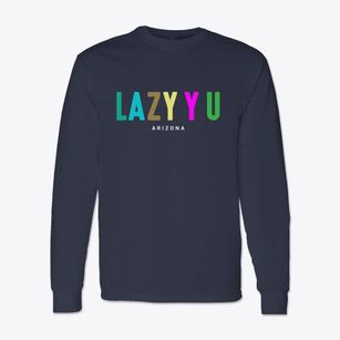 Lazy Y U Arizona Color Pop Classic Long Sleeve T-Shirt