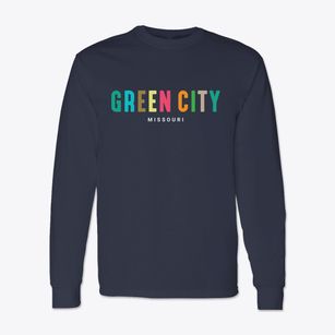 Green City Missouri Color Pop Classic Long Sleeve T-Shirt