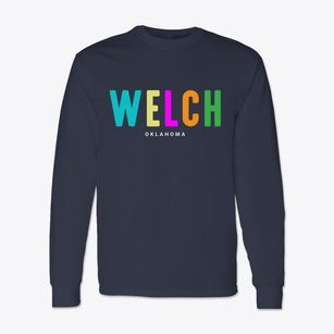 Welch Oklahoma Color Pop Classic Long Sleeve T-Shirt