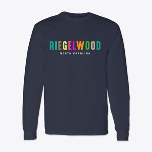 Riegelwood North Carolina Color Pop Classic Long Sleeve T-Shirt