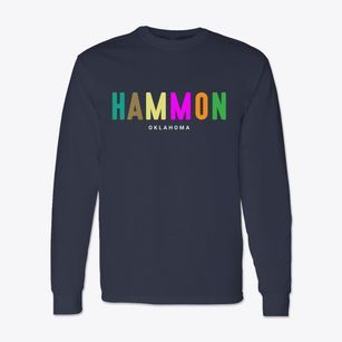 Hammon Oklahoma Color Pop Classic Long Sleeve T-Shirt