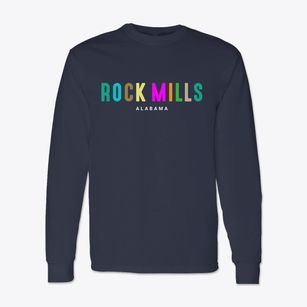Rock Mills Alabama Color Pop Classic Long Sleeve T-Shirt