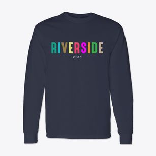 Riverside Utah Color Pop Classic Long Sleeve T-Shirt