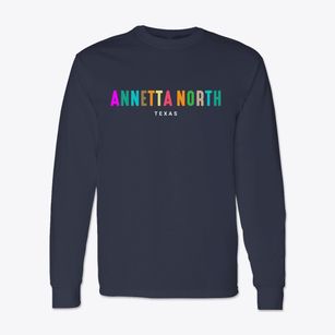Annetta North Texas Color Pop Classic Long Sleeve T-Shirt