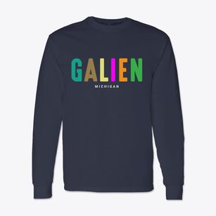 Galien Michigan Color Pop Classic Long Sleeve T-Shirt