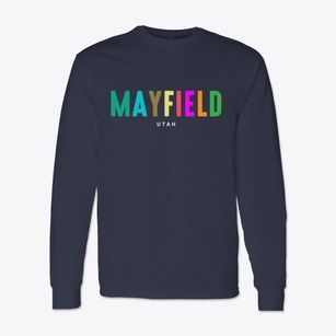 Mayfield Utah Color Pop Classic Long Sleeve T-Shirt