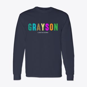 Grayson Louisiana Color Pop Classic Long Sleeve T-Shirt