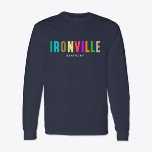 Ironville Kentucky Color Pop Classic Long Sleeve T-Shirt