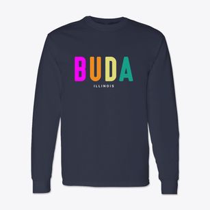 Buda Illinois Color Pop Classic Long Sleeve T-Shirt