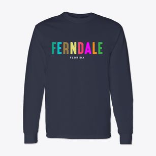 Ferndale Florida Color Pop Classic Long Sleeve T-Shirt