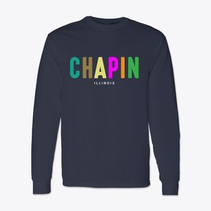 Chapin Illinois Color Pop Classic Long Sleeve T-Shirt