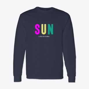 Sun Louisiana Color Pop Classic Long Sleeve T-Shirt