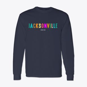 Jacksonville Ohio Color Pop Classic Long Sleeve T-Shirt