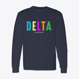 Delta Missouri Color Pop Classic Long Sleeve T-Shirt