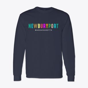 Newburyport Massachusetts Color Pop Classic Long Sleeve T-Shirt