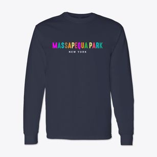 Massapequa Park New York Color Pop Classic Long Sleeve T-Shirt