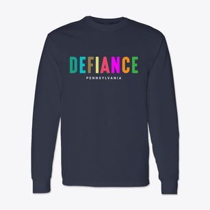 Defiance Pennsylvania Color Pop Classic Long Sleeve T-Shirt