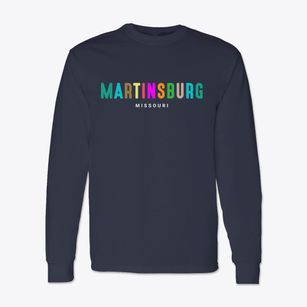 Martinsburg Missouri Color Pop Classic Long Sleeve T-Shirt