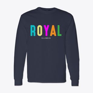 Royal Illinois Color Pop Classic Long Sleeve T-Shirt