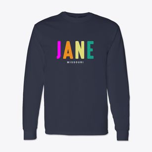 Jane Missouri Color Pop Classic Long Sleeve T-Shirt