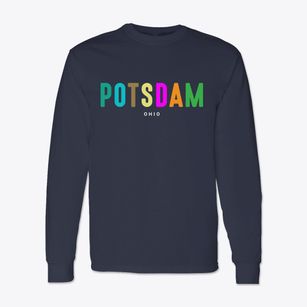Potsdam Ohio Color Pop Classic Long Sleeve T-Shirt