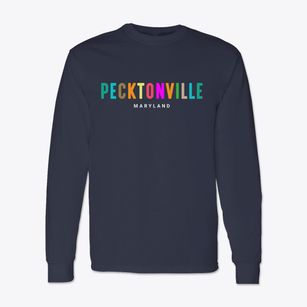 Pecktonville Maryland Color Pop Classic Long Sleeve T-Shirt