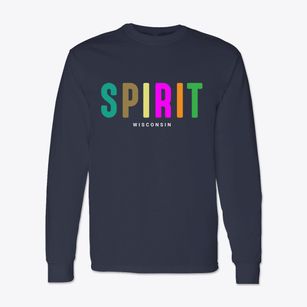 Spirit Wisconsin Color Pop Classic Long Sleeve T-Shirt