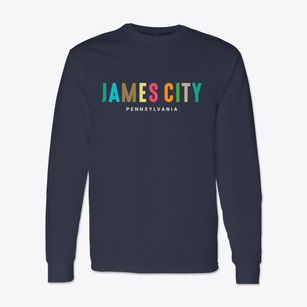 James City Pennsylvania Color Pop Classic Long Sleeve T-Shirt