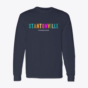 Stantonville Tennessee Color Pop Classic Long Sleeve T-Shirt