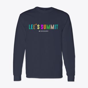 Lee's Summit Missouri Color Pop Classic Long Sleeve T-Shirt