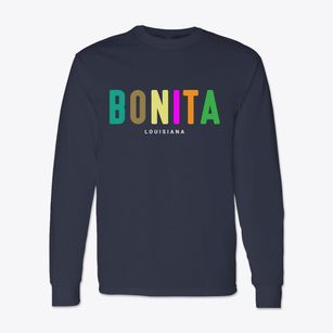 Bonita Louisiana Color Pop Classic Long Sleeve T-Shirt