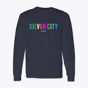 Silver City Iowa Color Pop Classic Long Sleeve T-Shirt