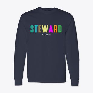 Steward Illinois Color Pop Classic Long Sleeve T-Shirt