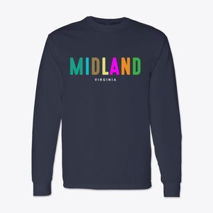 Midland Virginia Color Pop Classic Long Sleeve T-Shirt