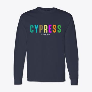 Cypress Illinois Color Pop Classic Long Sleeve T-Shirt