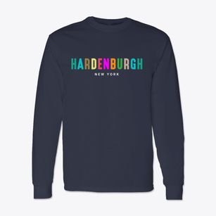 Hardenburgh New York Color Pop Classic Long Sleeve T-Shirt