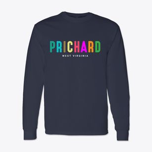 Prichard West Virginia Color Pop Classic Long Sleeve T-Shirt