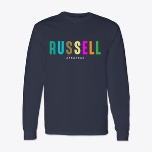 Russell Arkansas Color Pop Classic Long Sleeve T-Shirt