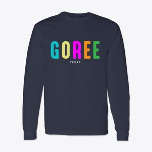 Goree Texas Color Pop Classic Long Sleeve T-Shirt