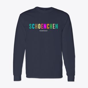 Schoenchen Kansas Color Pop Classic Long Sleeve T-Shirt