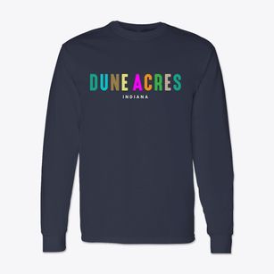 Dune Acres Indiana Color Pop Classic Long Sleeve T-Shirt