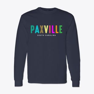 Paxville South Carolina Color Pop Classic Long Sleeve T-Shirt