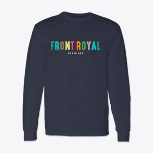 Front Royal Virginia Color Pop Classic Long Sleeve T-Shirt